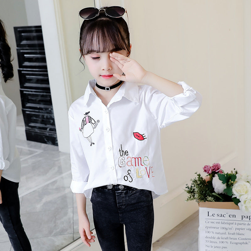 Big Girls' Casual Shirt