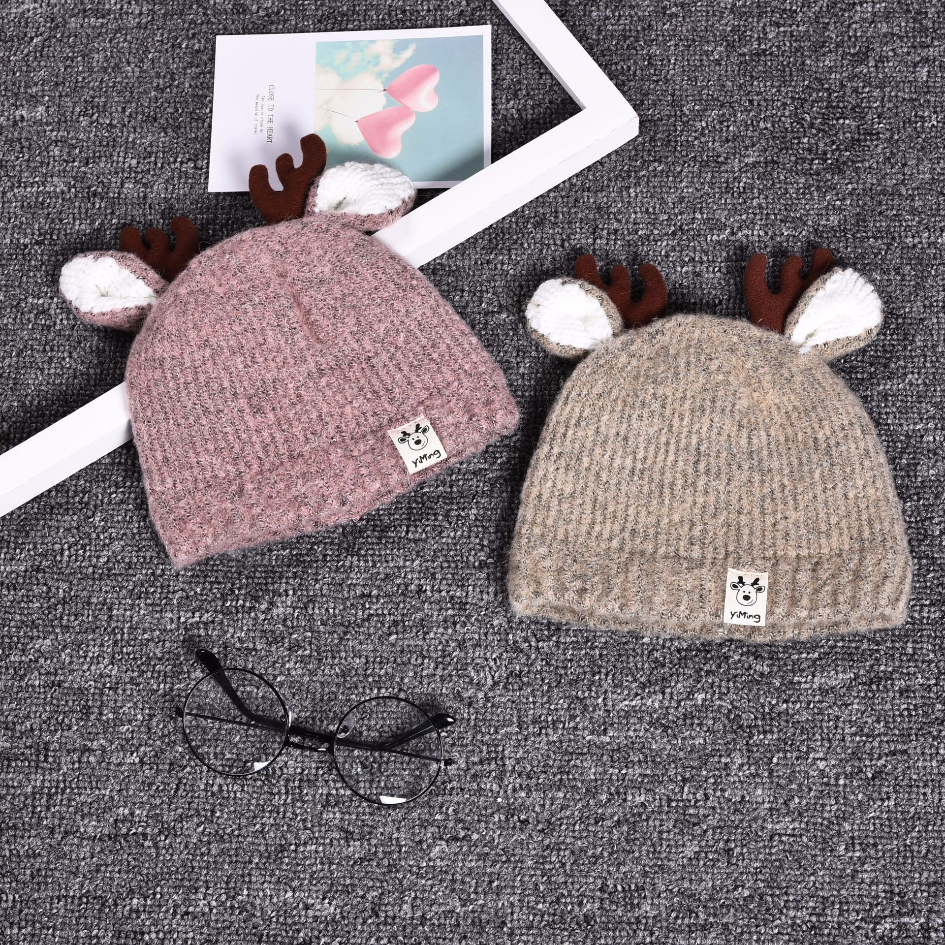 Baby Warm Knit Pom Hat