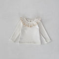 Girls' Lace All-Match Base Top