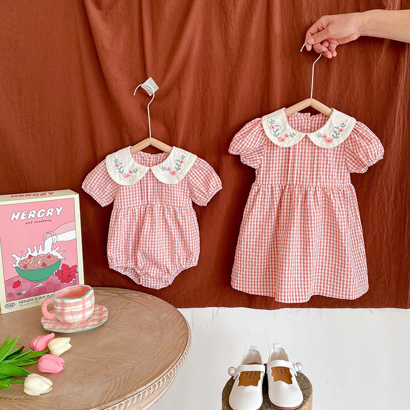 Baby Short-Sleeve Summer Onesie