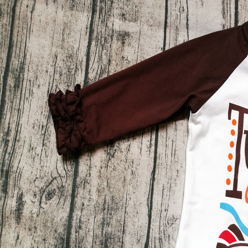 Girls' Long-Sleeve Cotton Tee