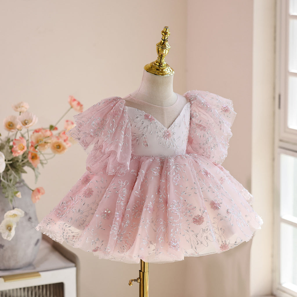 Girls' Tulle Tutu Performance Dress