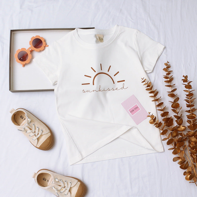Baby Girl Cotton Cartoon Tee