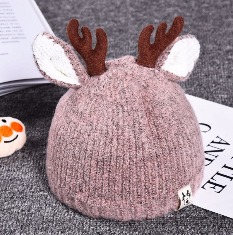 Baby Warm Knit Pom Hat