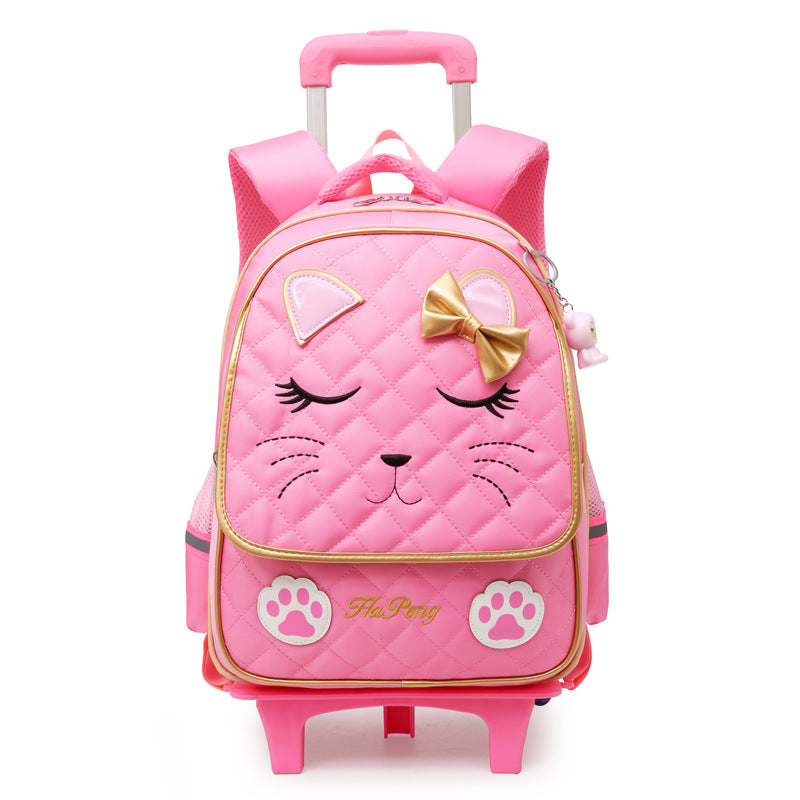 Kids' Detachable Trolley Backpack
