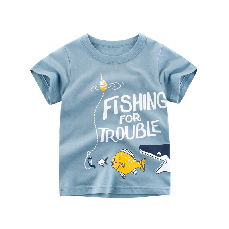Kids' Cartoon Short-Sleeve Tee