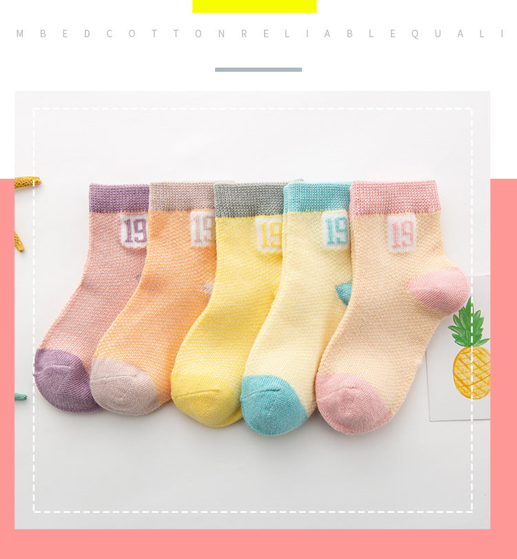 Baby Breathable Mesh Socks