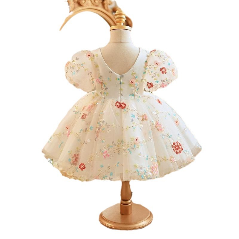 Girls' Flower Girl Pettiskirt Dress
