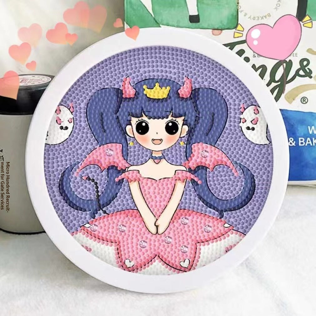 Framed Princess Diamond Painting Kit for Kids
