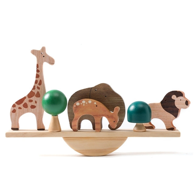 Wooden Animal Balance Seesaw Toy