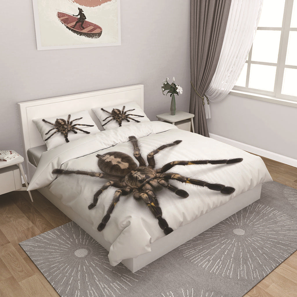 Spider Print Duvet Set (3-Piece)