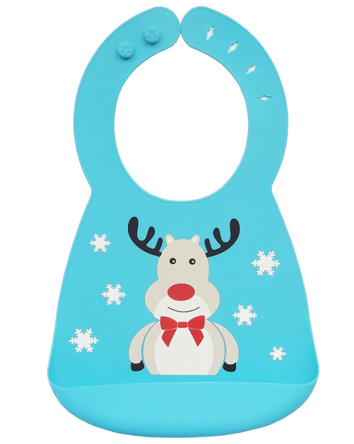 FDA-Grade Silicone Bucket Bib