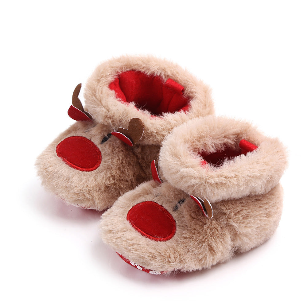 Baby Warm Anti-Slip First-Walker Shoes