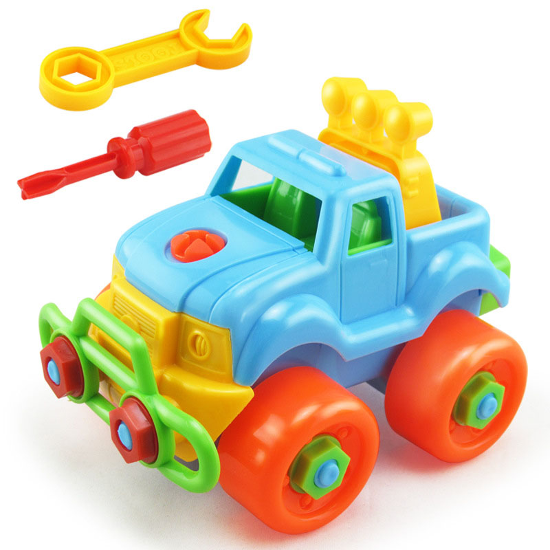 Kids' Plastic Building Block Set