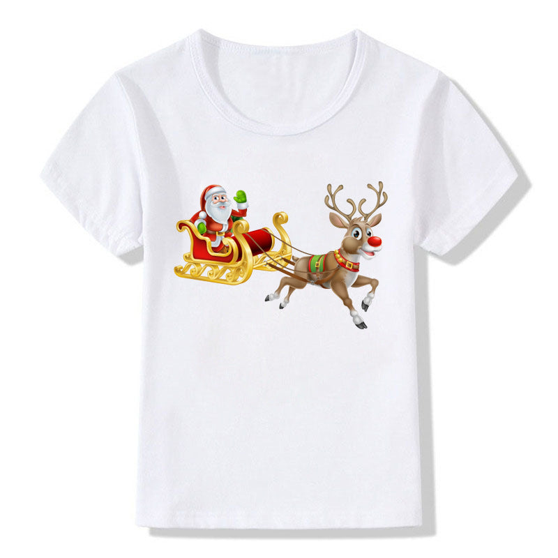 Kids' Christmas Cartoon Tee