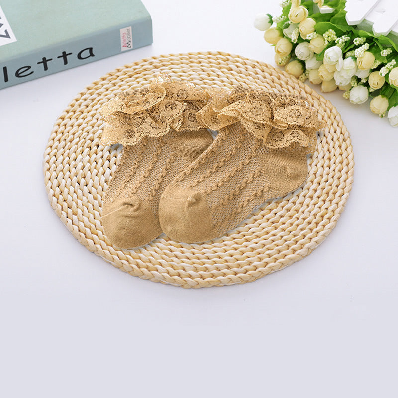 Baby Girl Lace Socks