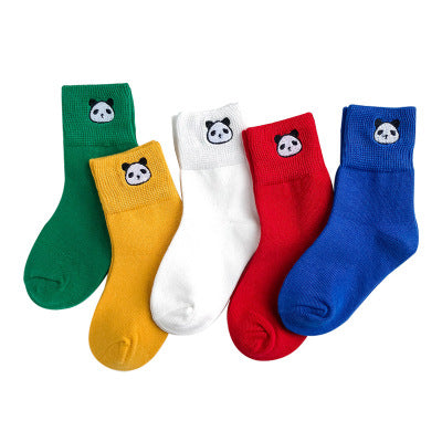 Baby Embroidered Animal Socks