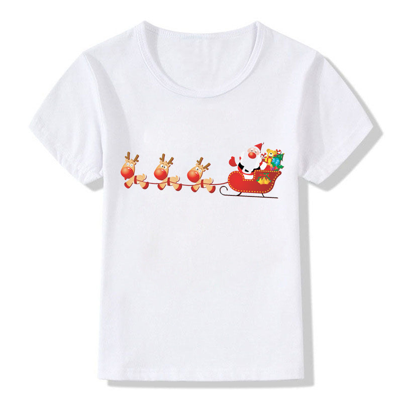 Kids' Christmas Cartoon Tee
