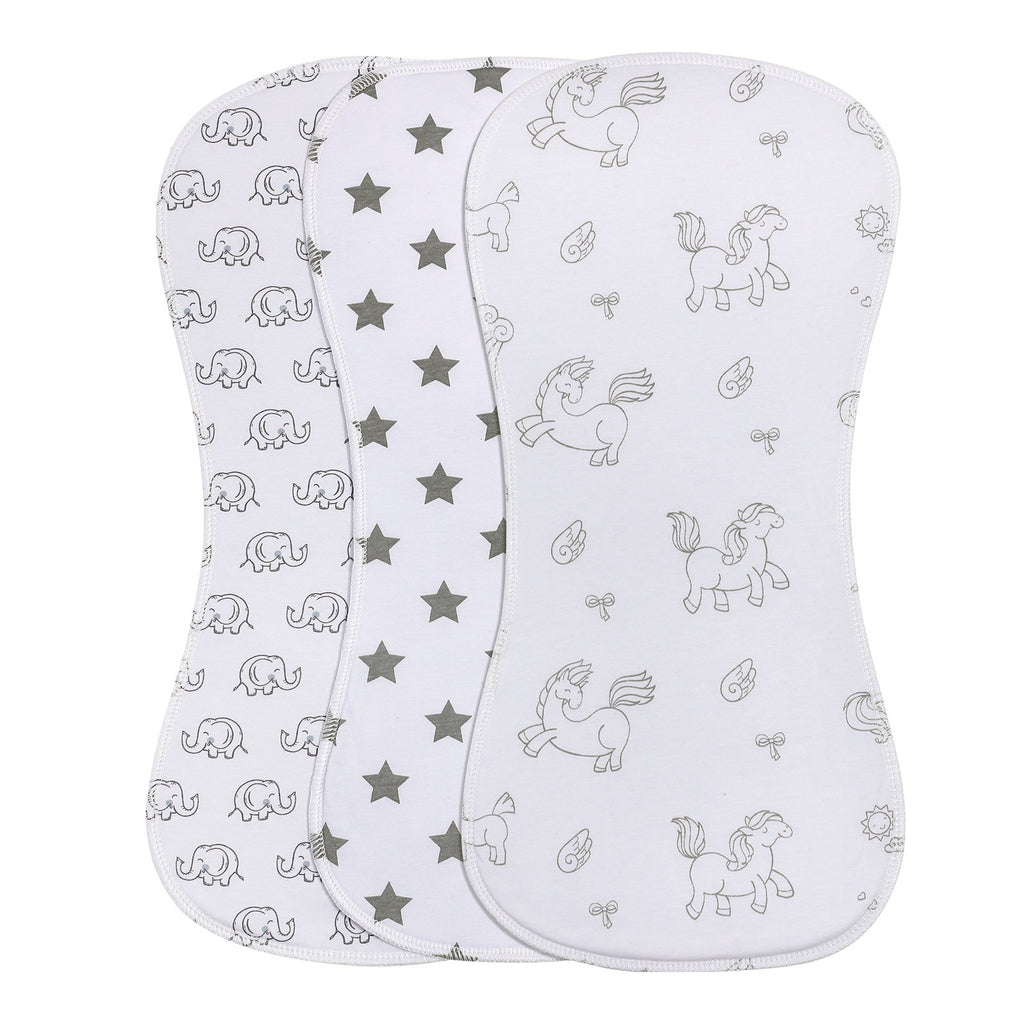 Printed Burp Cloth Set