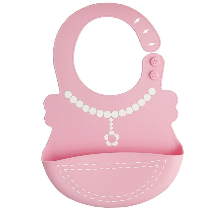 FDA-Grade Silicone Bucket Bib
