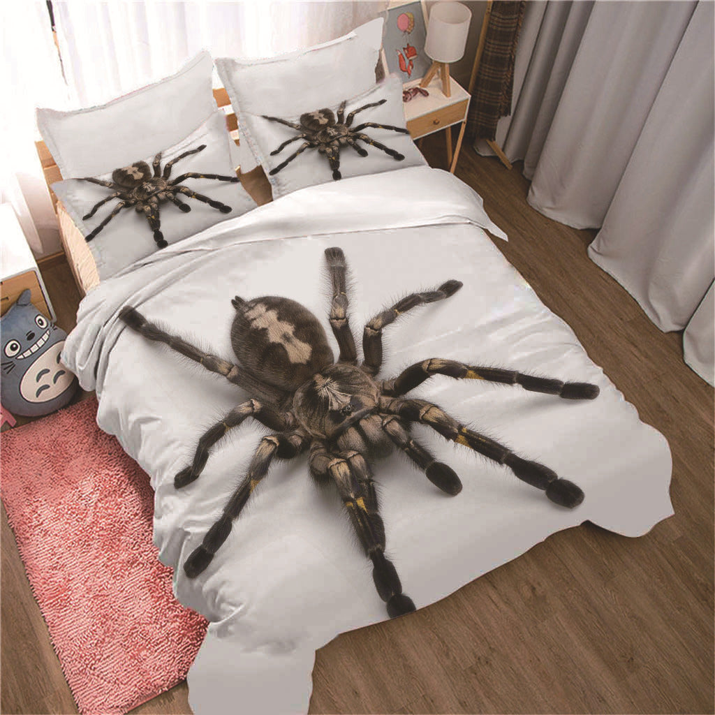 Spider Print Duvet Set (3-Piece)