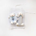 Soft Cotton Animal Rattle (2-Pack)
