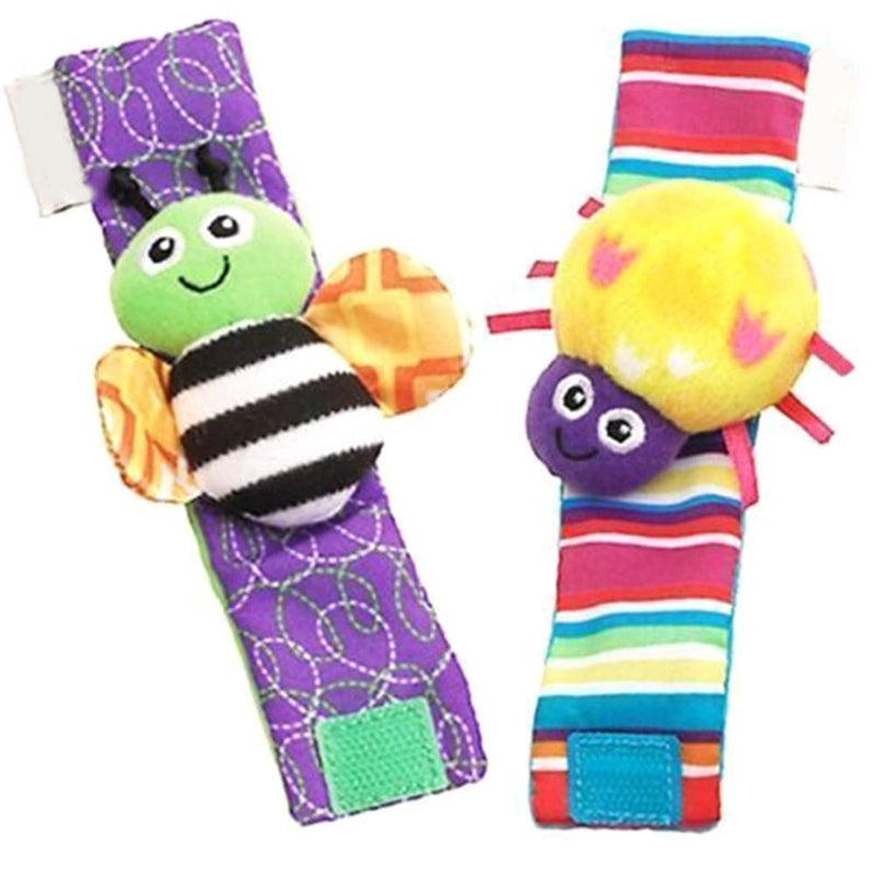 Newborn Wrist & Sock Rattle Set