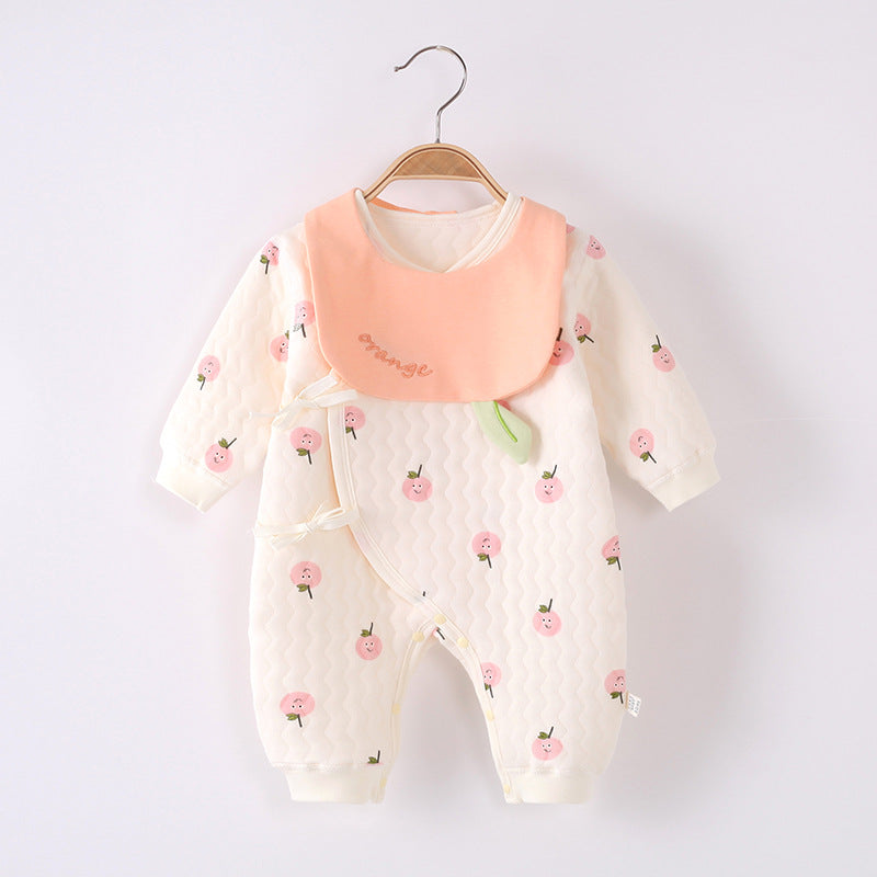 Baby Long-Sleeve Cotton Onesie