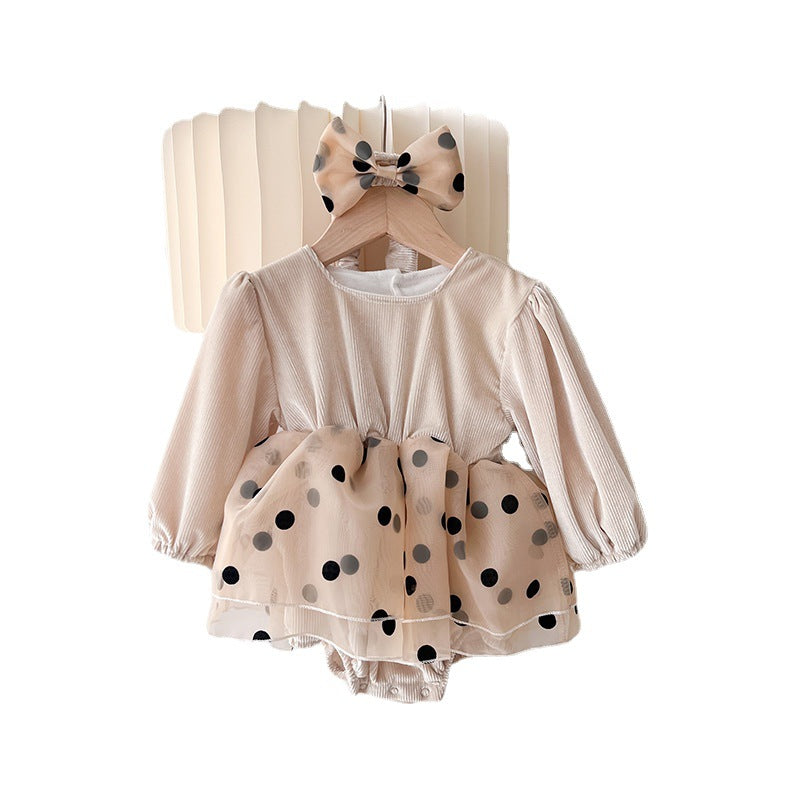 Baby Polka-Dot Romper