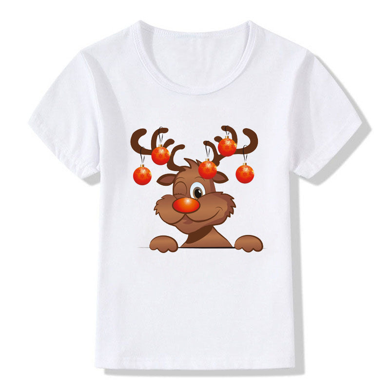 Kids' Christmas Cartoon Tee