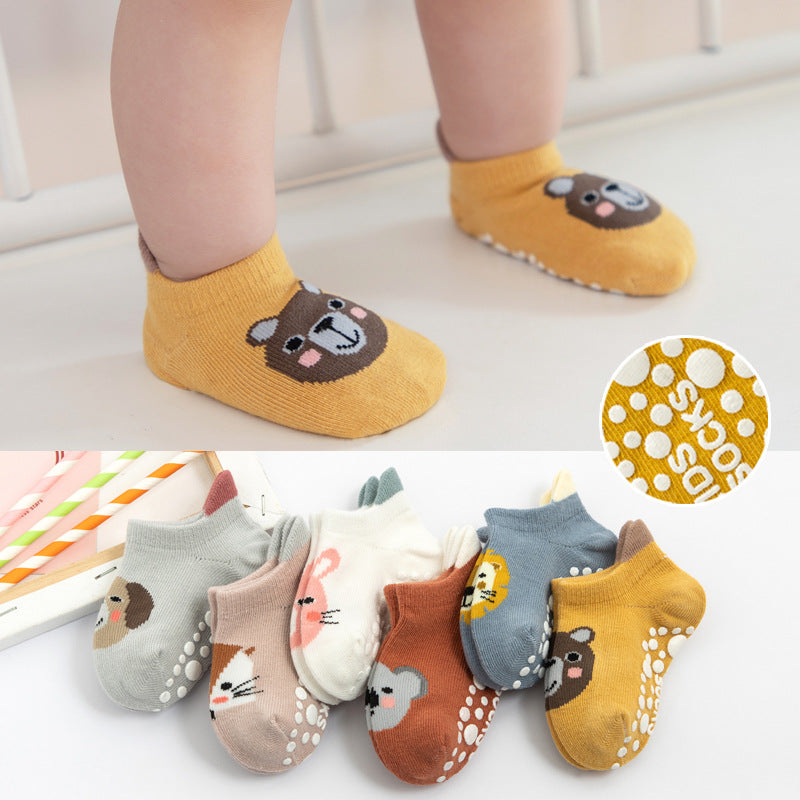 Baby 3D Cartoon Non-Slip Socks