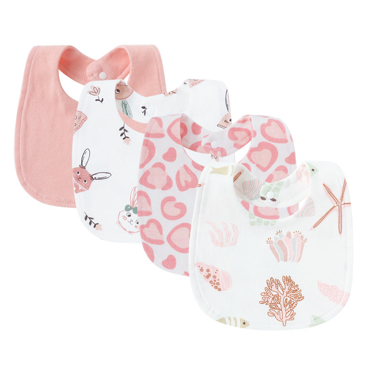 Pure Cotton Baby Bibs