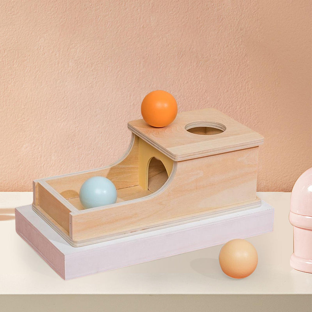 Wooden Target Box Toss Game