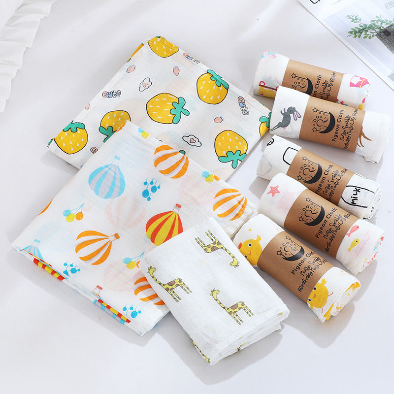 Thin Cotton Gauze Swaddle Wrap