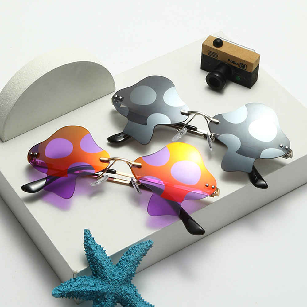 Rimless Fashion Sunglasses