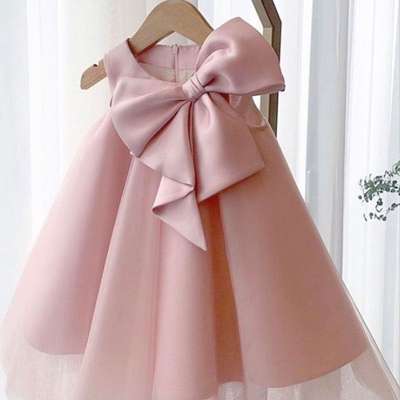 Baby Girl Big-Bow Dress