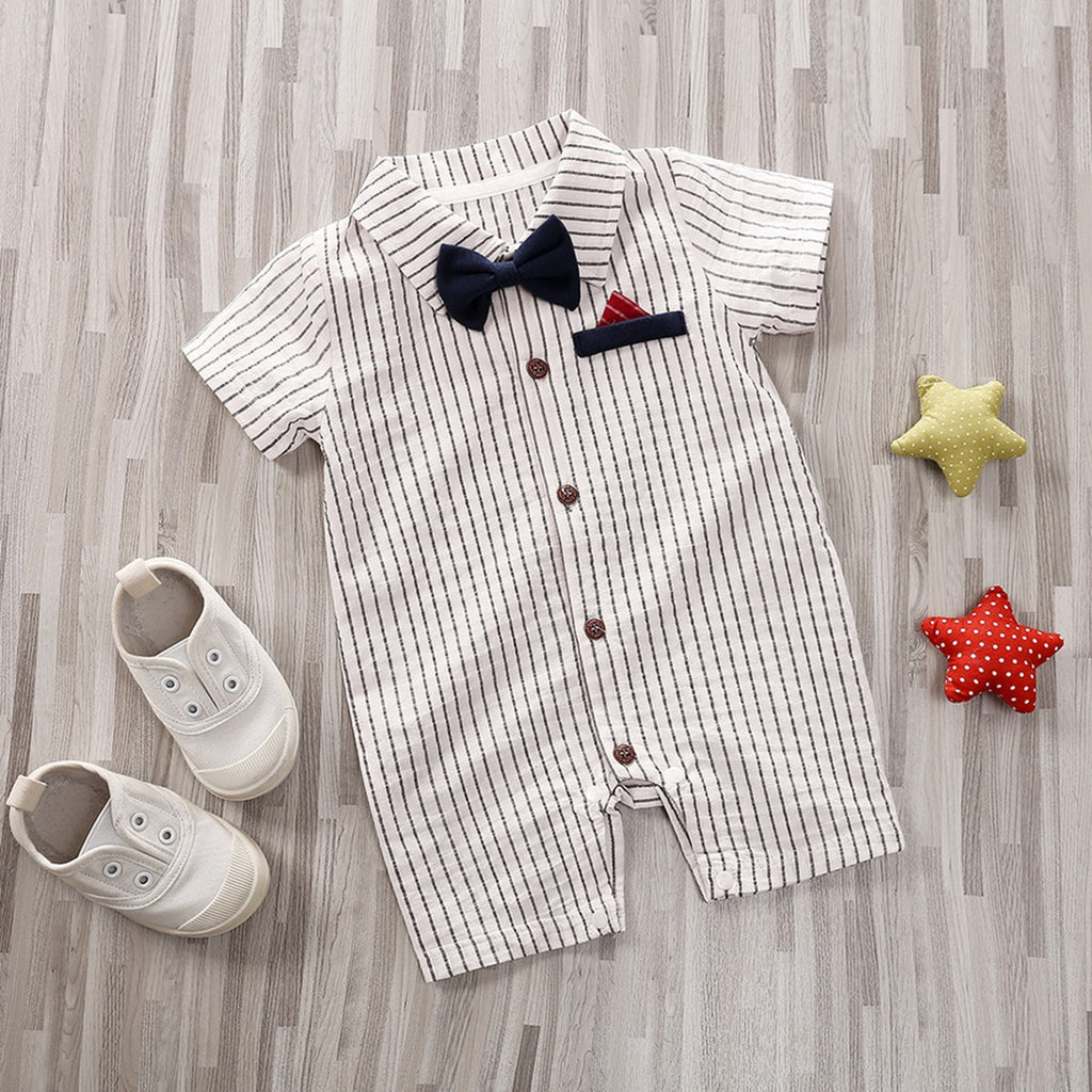 Baby Cotton Short-Sleeve Onesie
