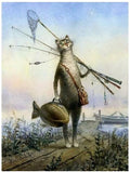 Fishy Cat Paint-by-Numbers Kit