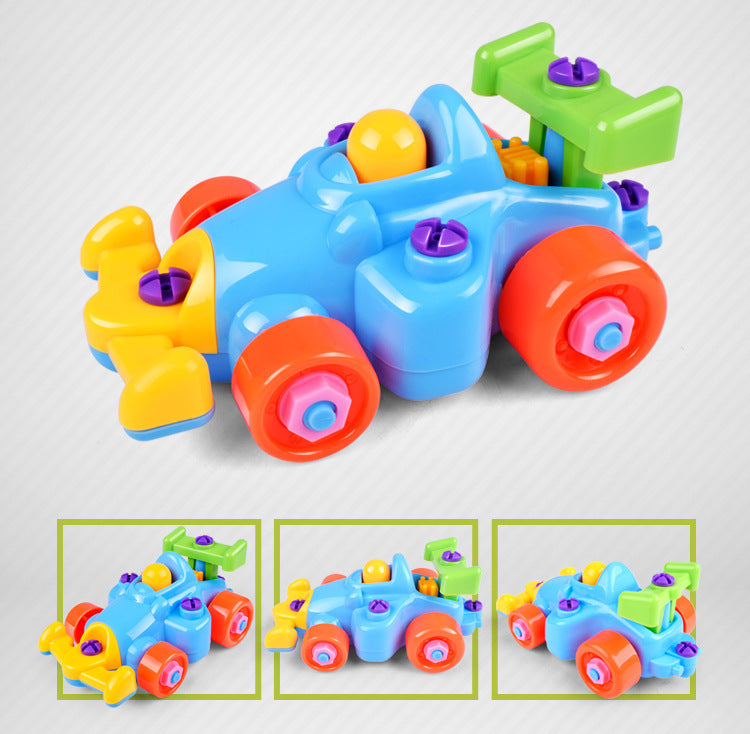 Kids' Plastic Building Block Set