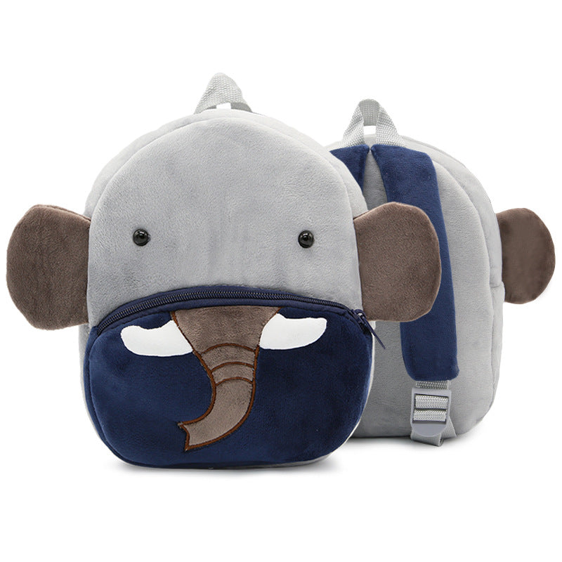 Kids' Plush Animal Backpack