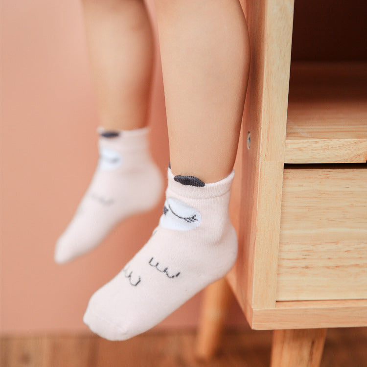 Baby Cartoon Cotton Socks
