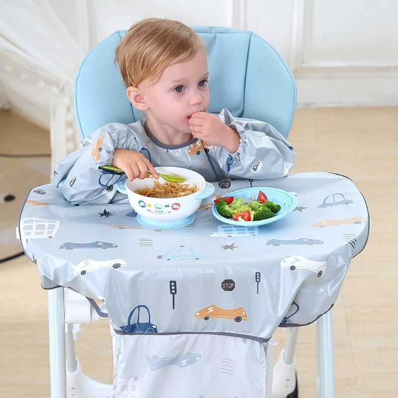 Long-Sleeve Feeding Smock Bib