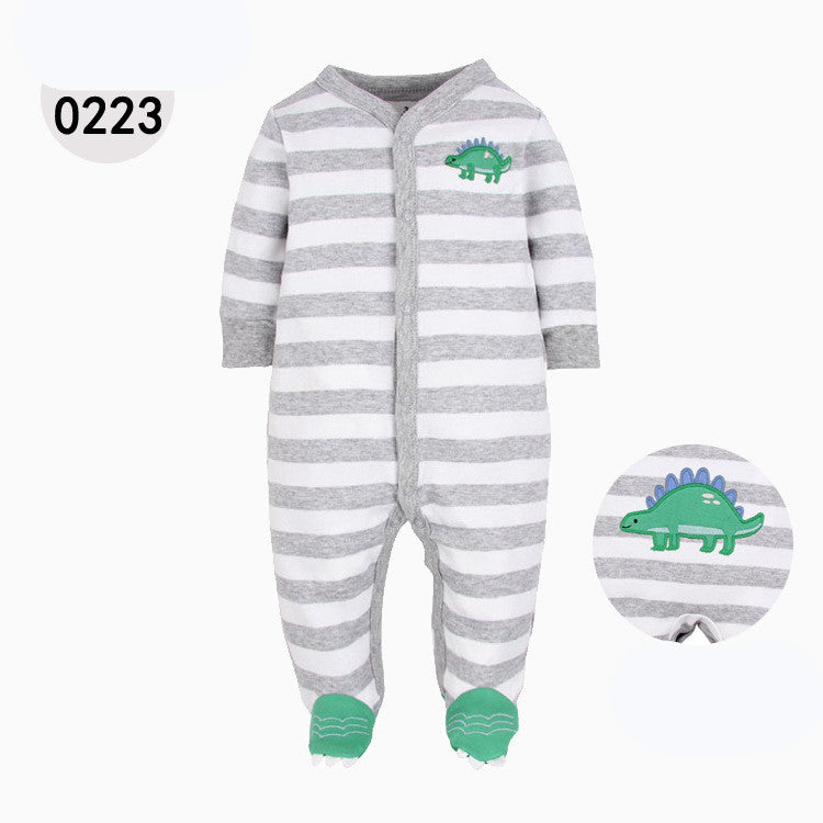 Baby Footed Cotton Onesie