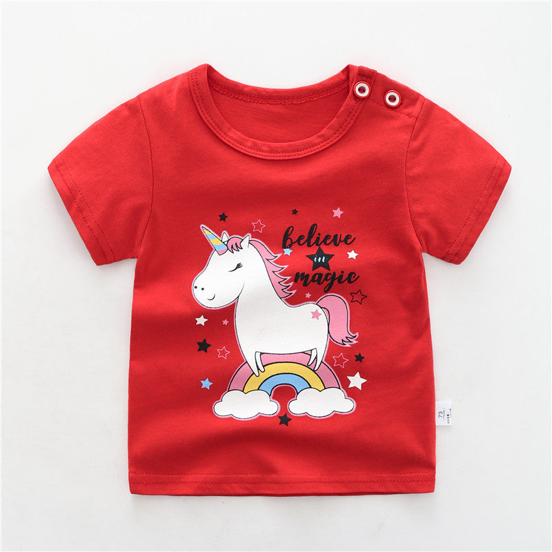 Kids' All-Match Cotton Tee