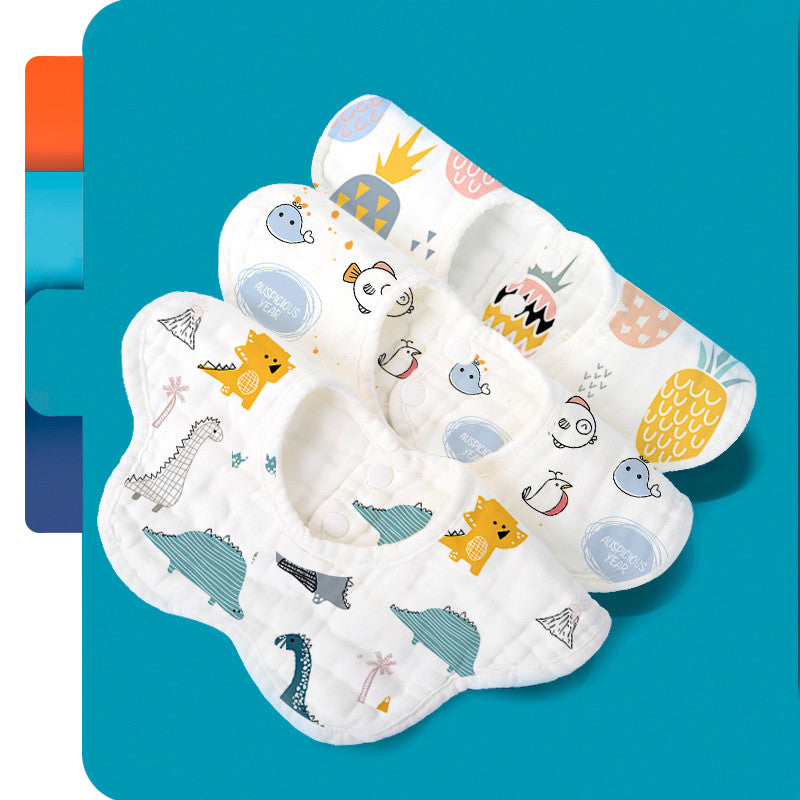 Rotating Petal Feeding Bib