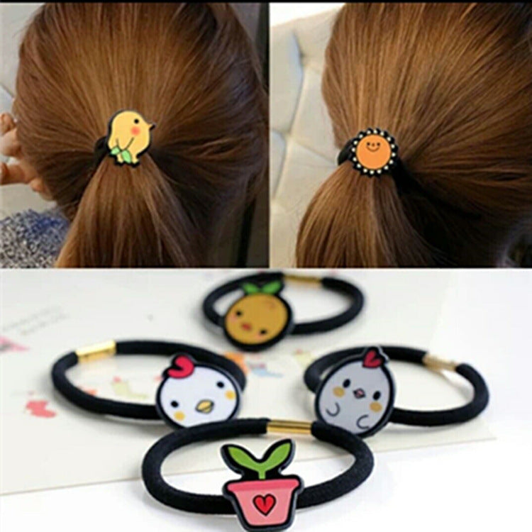 Cartoon Animal Hair Ties