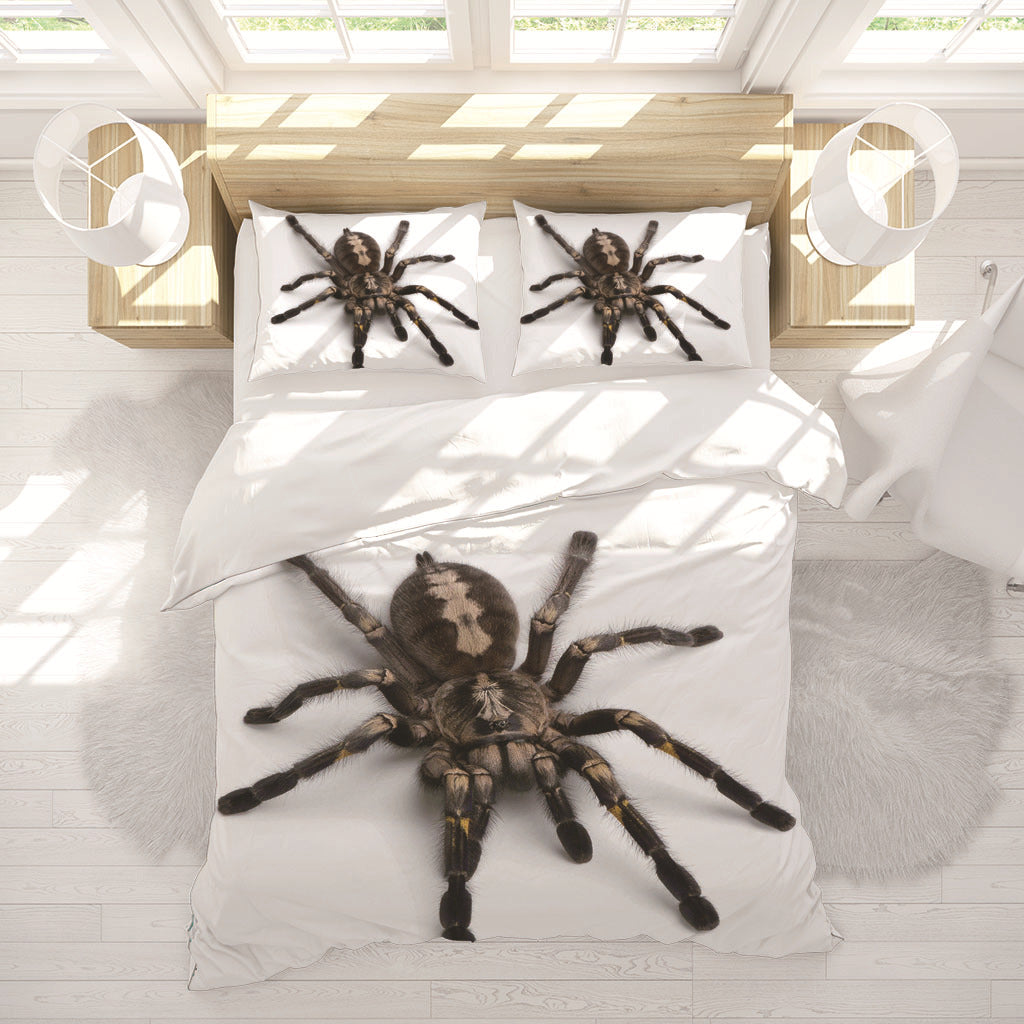 Spider Print Duvet Set (3-Piece)