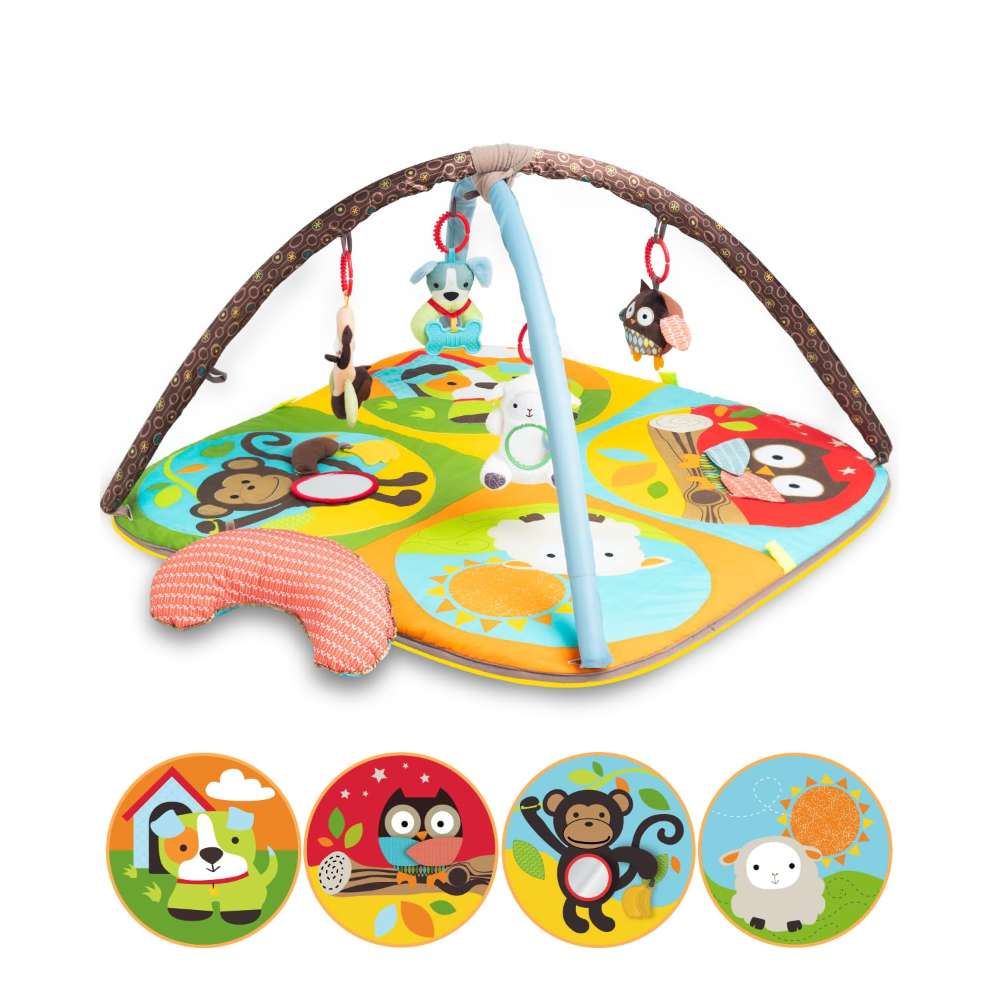 Zoo-Theme Baby Play Gym