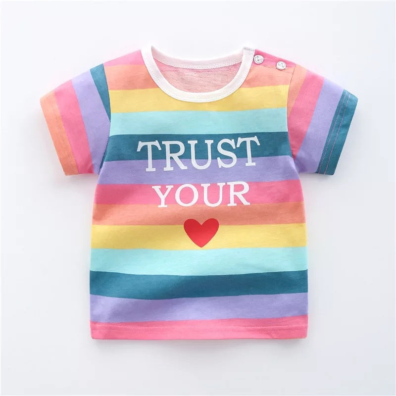Kids' All-Match Cotton Tee