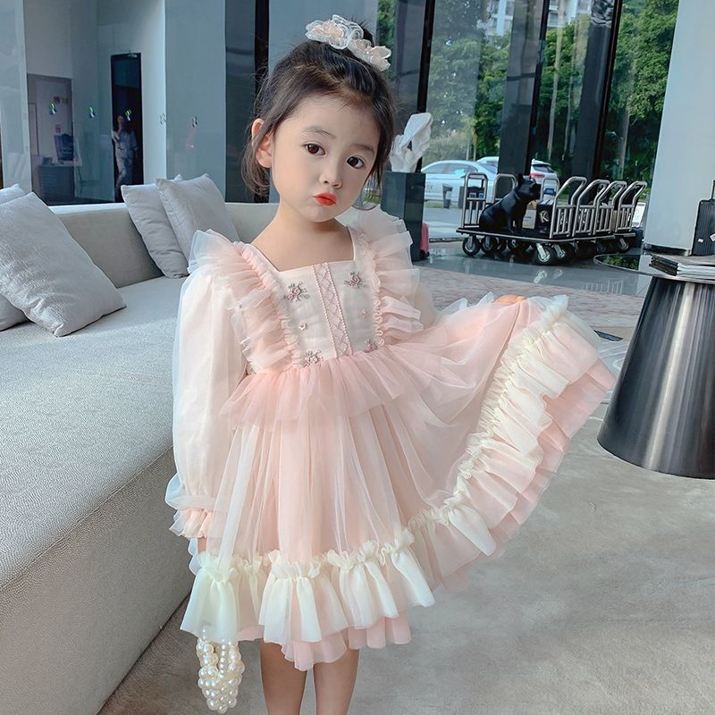 Big Girls' Chiffon Flower Girl Dress